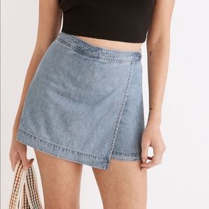 Madewell Demin Skort